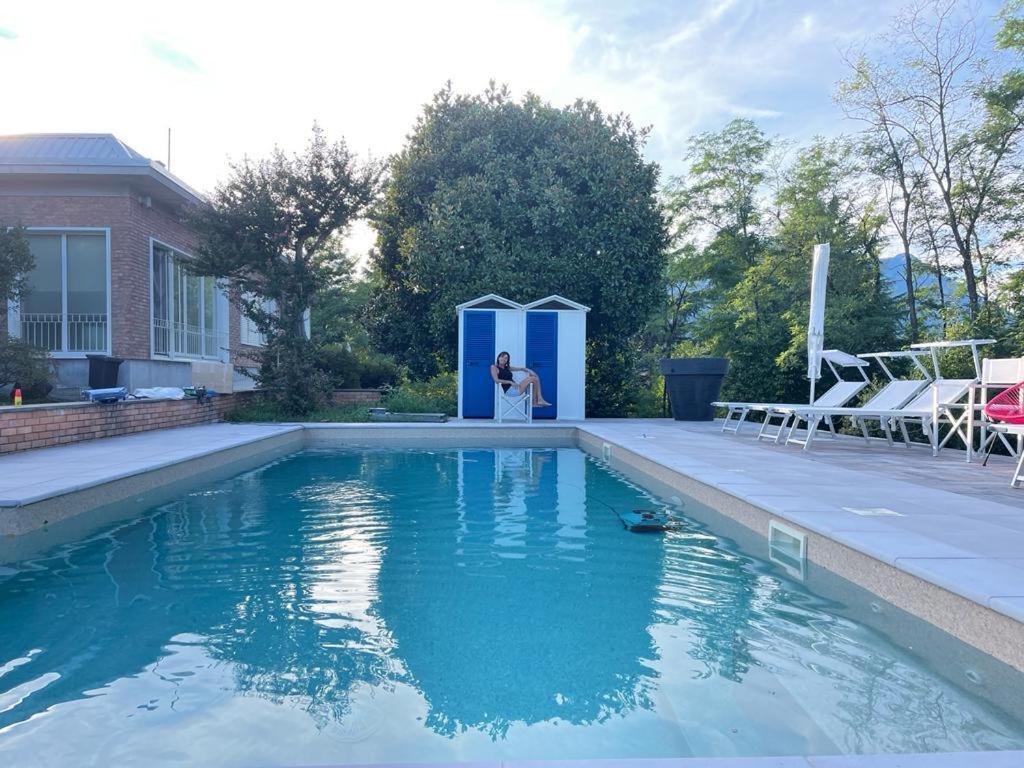 Villa Silvia Olivetti Banchette D'Ivrea Bagian luar foto